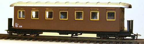 Ferro Train 701-416 - Austrian ÖBB B4iho/s 3216  7 windows,wooden sides